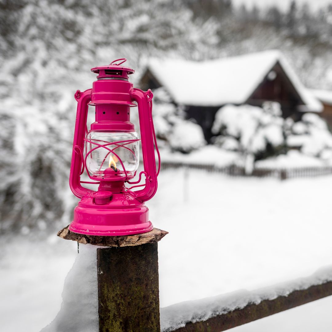 Sturmlaterne + Gratis Lampenöl | Black Friday 2025