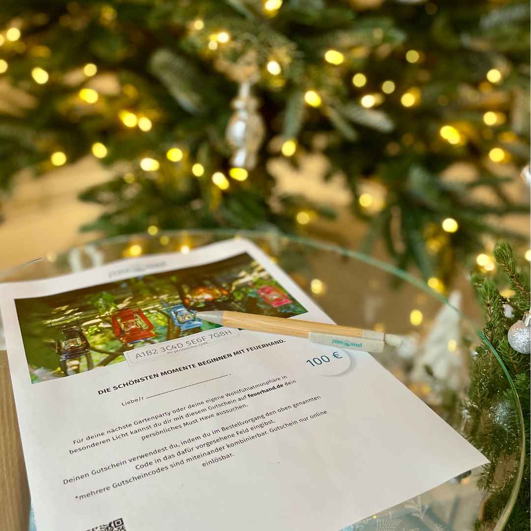 Feuerhand gift voucher (to print out)