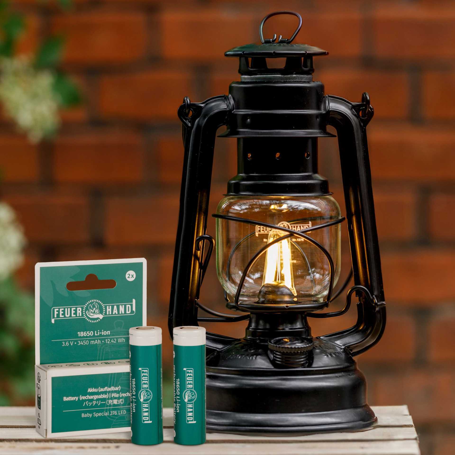 LED Laterne + Gratis Akku