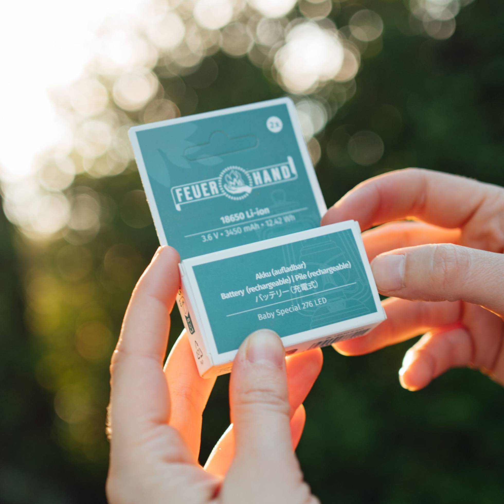 LED Laterne + Gratis Akku