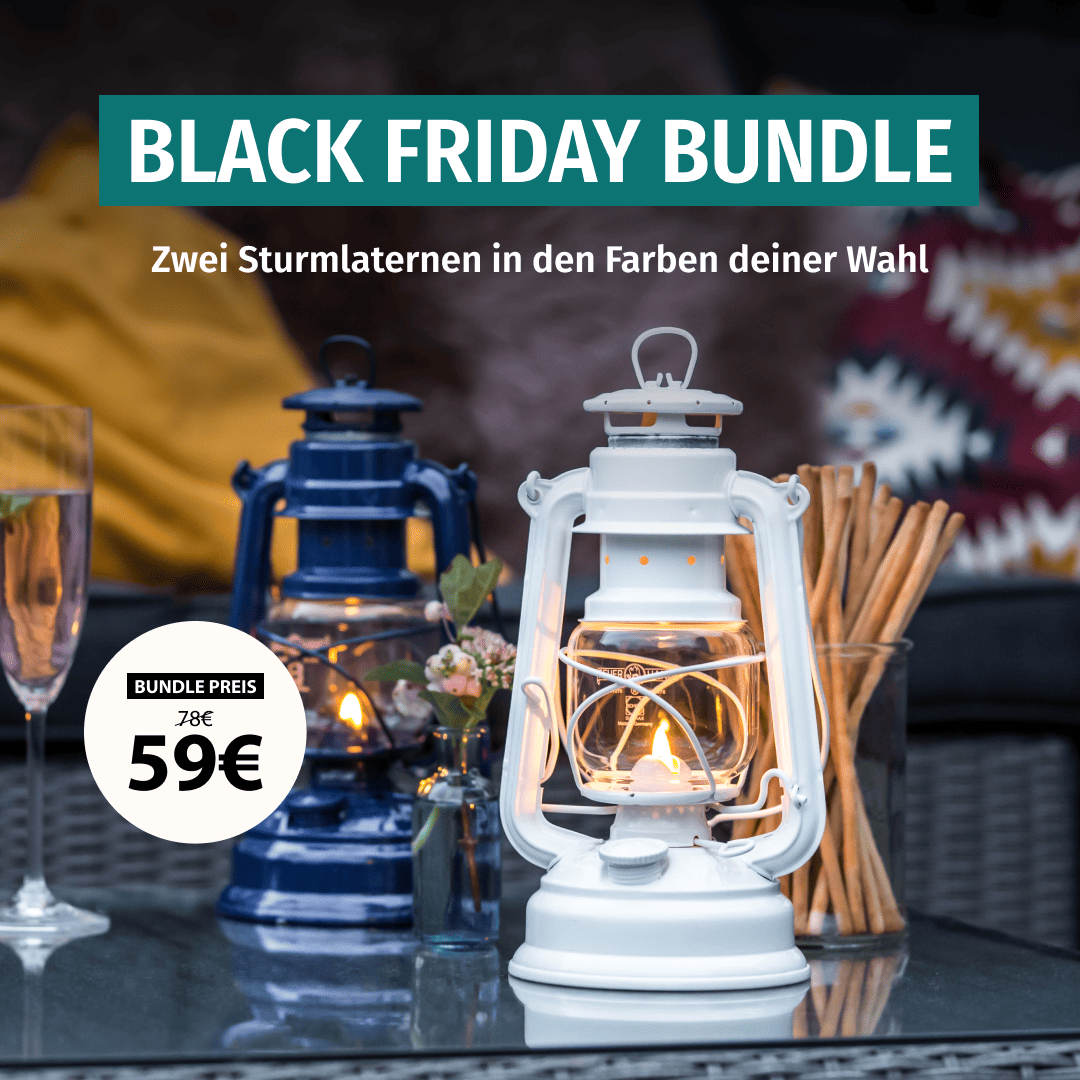 Hurricane Lantern 2x set Black Friday 2024