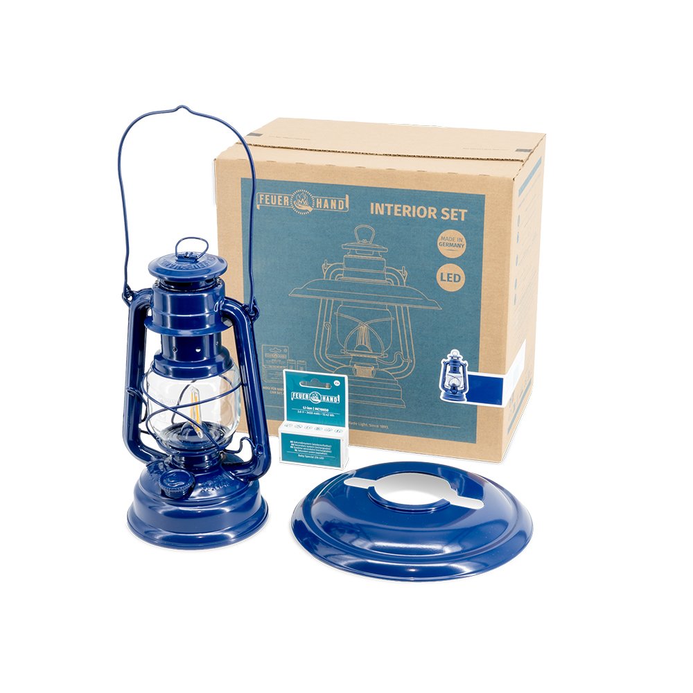 LED Laterne - Interior Set Cobalt Blue