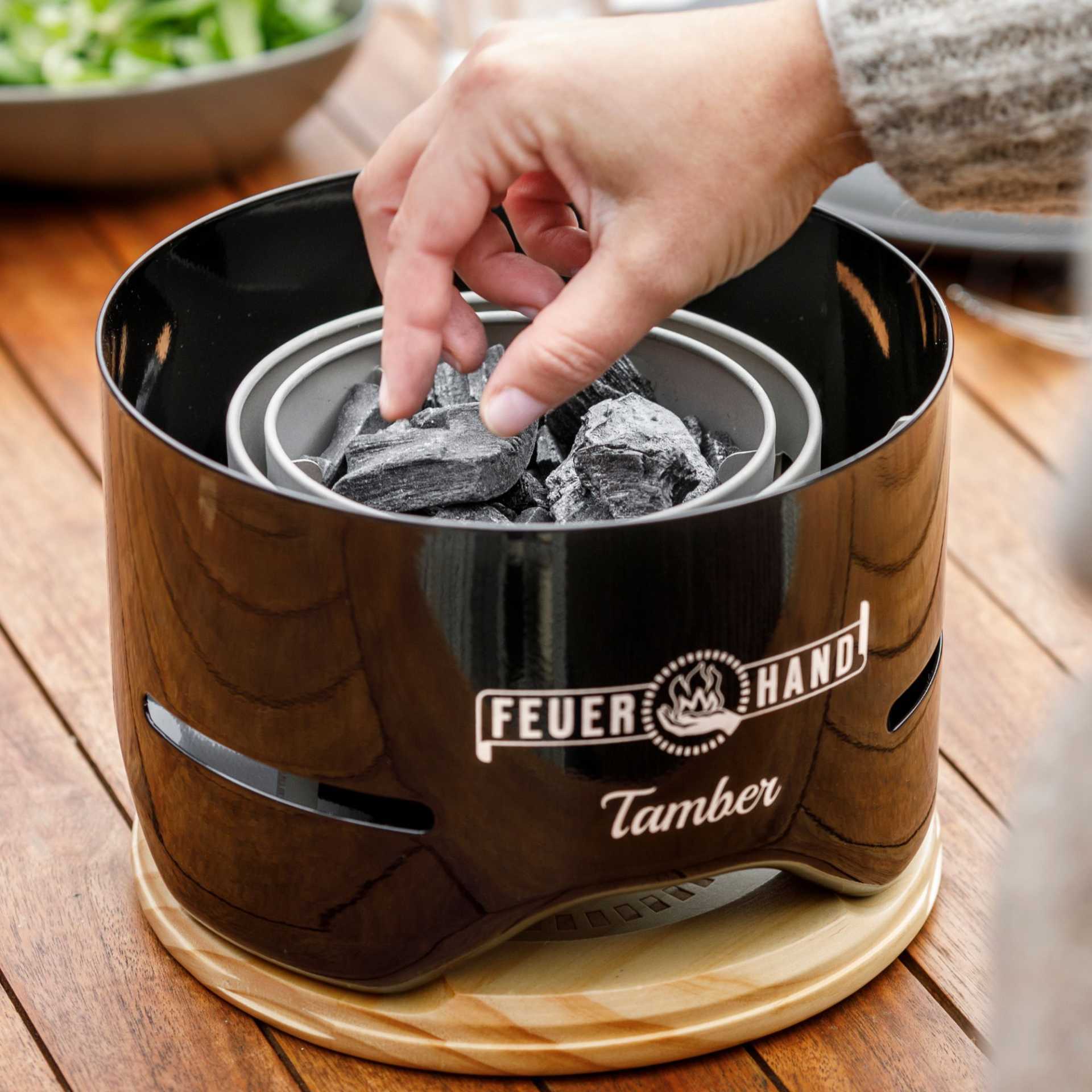Charcoal for table grill Tamber (1 kg) | Feuerhand